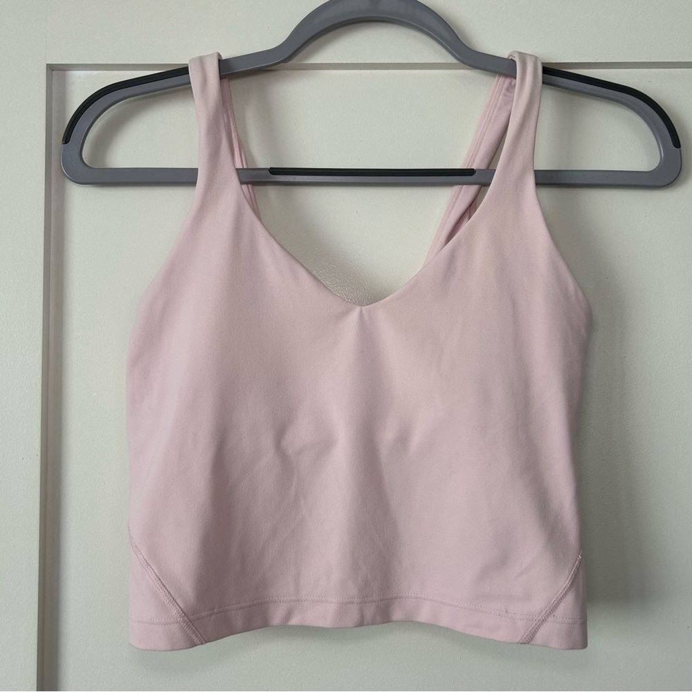 Lululemon Align Tank Top *Light Support, A/B Cup Light Pink Size 6